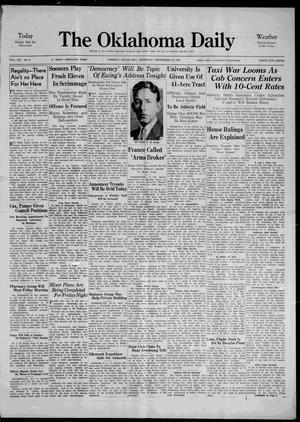 The Oklahoma Daily (Norman, Okla.), Vol. 20, No. 9, Ed. 1 Thursday, September 20, 1934