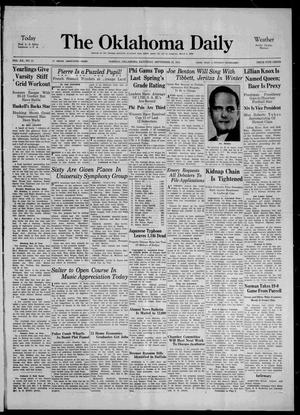 The Oklahoma Daily (Norman, Okla.), Vol. 20, No. 11, Ed. 1 Saturday, September 22, 1934