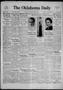 Newspaper: The Oklahoma Daily (Norman, Okla.), Vol. 20, No. 18, Ed. 1 Sunday, Se…