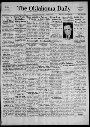 The Oklahoma Daily (Norman, Okla.), Vol. 20, No. 37, Ed. 1 Tuesday, October 23, 1934