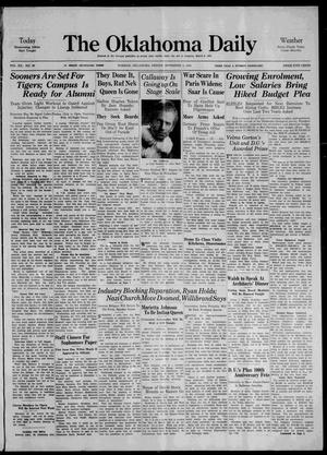 The Oklahoma Daily (Norman, Okla.), Vol. 20, No. 46, Ed. 1 Friday, November 2, 1934