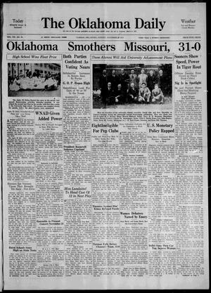 The Oklahoma Daily (Norman, Okla.), Vol. 20, No. 48, Ed. 1 Sunday, November 4, 1934