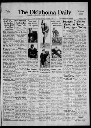 The Oklahoma Daily (Norman, Okla.), Vol. 20, No. 53, Ed. 1 Saturday, November 10, 1934