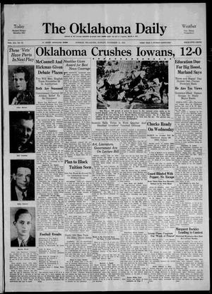 The Oklahoma Daily (Norman, Okla.), Vol. 20, No. 54, Ed. 1 Sunday, November 11, 1934