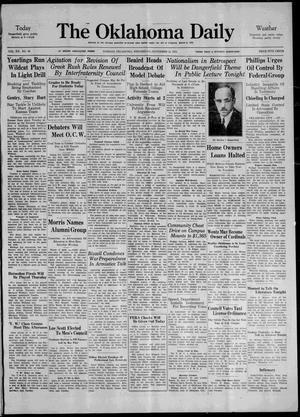 The Oklahoma Daily (Norman, Okla.), Vol. 20, No. 56, Ed. 1 Wednesday, November 14, 1934
