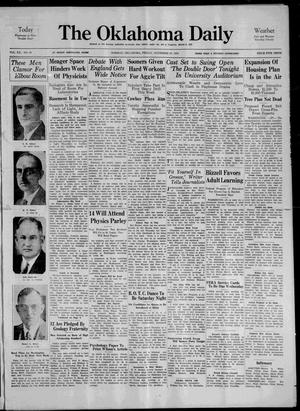 The Oklahoma Daily (Norman, Okla.), Vol. 20, No. 64, Ed. 1 Friday, November 23, 1934