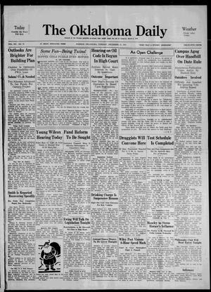 The Oklahoma Daily (Norman, Okla.), Vol. 20, No. 75, Ed. 1 Tuesday, December 11, 1934