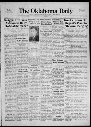 The Oklahoma Daily (Norman, Okla.), Vol. 20, No. 86, Ed. 1 Saturday, January 5, 1935