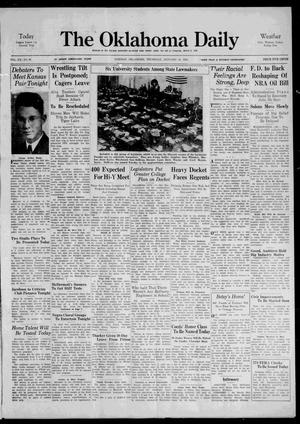 The Oklahoma Daily (Norman, Okla.), Vol. 20, No. 90, Ed. 1 Thursday, January 10, 1935