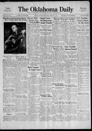 The Oklahoma Daily (Norman, Okla.), Vol. 20, No. 105, Ed. 1 Saturday, February 2, 1935
