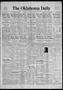 Newspaper: The Oklahoma Daily (Norman, Okla.), Vol. 20, No. 110, Ed. 1 Friday, F…