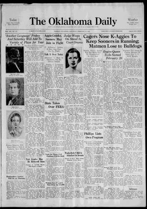 The Oklahoma Daily (Norman, Okla.), Vol. 20, No. 117, Ed. 1 Saturday, February 16, 1935