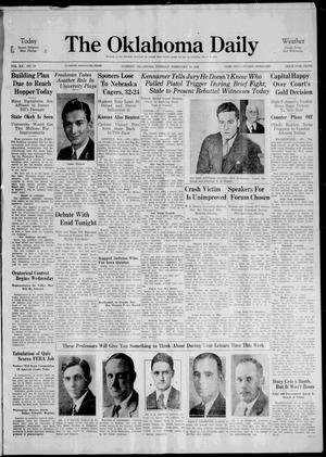 The Oklahoma Daily (Norman, Okla.), Vol. 20, No. 119, Ed. 1 Tuesday, February 19, 1935