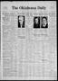 Newspaper: The Oklahoma Daily (Norman, Okla.), Vol. 20, No. 120, Ed. 1 Wednesday…