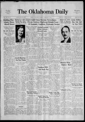 The Oklahoma Daily (Norman, Okla.), Vol. 20, No. 121, Ed. 1 Thursday, February 21, 1935