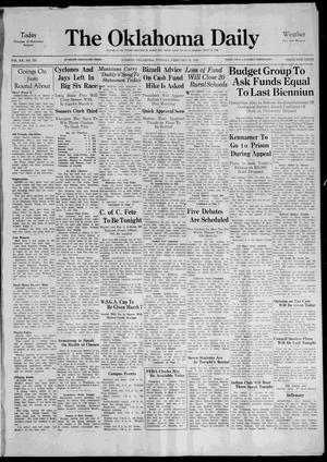 The Oklahoma Daily (Norman, Okla.), Vol. 20, No. 125, Ed. 1 Tuesday, February 26, 1935
