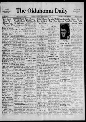 The Oklahoma Daily (Norman, Okla.), Vol. 20, No. 133, Ed. 1 Thursday, March 7, 1935