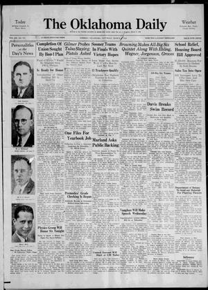 The Oklahoma Daily (Norman, Okla.), Vol. 20, No. 135, Ed. 1 Saturday, March 9, 1935