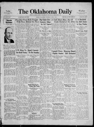 The Oklahoma Daily (Norman, Okla.), Vol. 20, No. 156, Ed. 1 Wednesday, April 3, 1935