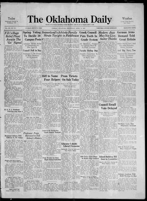 The Oklahoma Daily (Norman, Okla.), Vol. 20, No. 162, Ed. 1 Wednesday, April 10, 1935