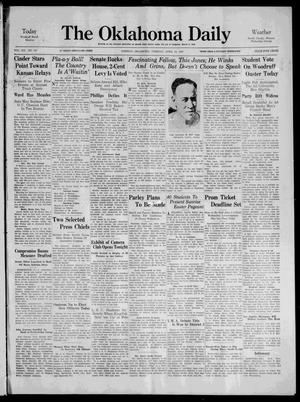 The Oklahoma Daily (Norman, Okla.), Vol. 20, No. 167, Ed. 1 Tuesday, April 16, 1935
