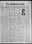 Newspaper: The Oklahoma Daily (Norman, Okla.), Vol. 20, No. 183, Ed. 1 Friday, M…