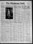 Newspaper: The Oklahoma Daily (Norman, Okla.), Vol. 20, No. 189, Ed. 1 Friday, M…