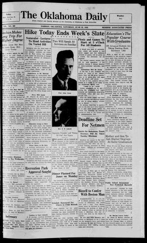 The Oklahoma Daily (Norman, Okla.), Vol. 20, No. 209, Ed. 1 Saturday, June 22, 1935