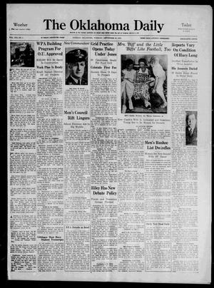 The Oklahoma Daily (Norman, Okla.), Vol. 21, No. 1, Ed. 1 Tuesday, September 10, 1935