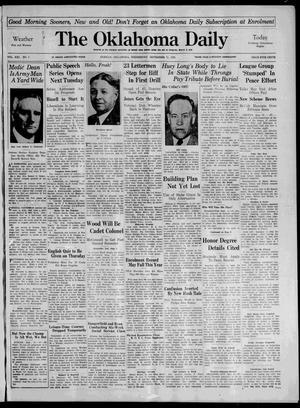 The Oklahoma Daily (Norman, Okla.), Vol. 21, No. 2, Ed. 1 Wednesday, September 11, 1935