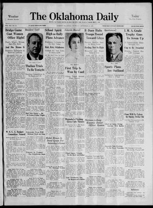 The Oklahoma Daily (Norman, Okla.), Vol. 21, No. 15, Ed. 1 Thursday, September 26, 1935