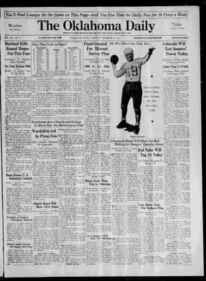 The Oklahoma Daily (Norman, Okla.), Vol. 21, No. 17, Ed. 1 Saturday, September 28, 1935