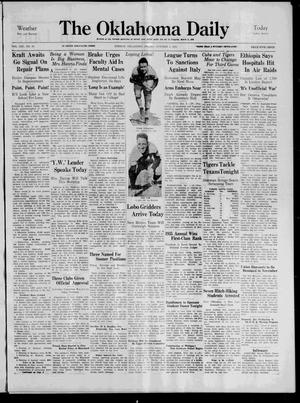 The Oklahoma Daily (Norman, Okla.), Vol. 21, No. 22, Ed. 1 Friday, October 4, 1935