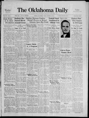 The Oklahoma Daily (Norman, Okla.), Vol. 21, No. 42, Ed. 1 Sunday, October 27, 1935