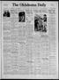 Newspaper: The Oklahoma Daily (Norman, Okla.), Vol. 21, No. 55, Ed. 1 Tuesday, N…