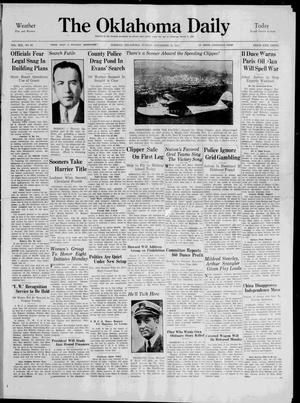 The Oklahoma Daily (Norman, Okla.), Vol. 21, No. 66, Ed. 1 Sunday, November 24, 1935