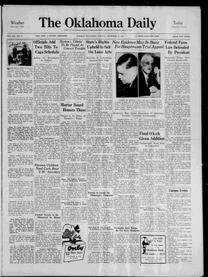 The Oklahoma Daily (Norman, Okla.), Vol. 21, No. 75, Ed. 1 Tuesday, December 10, 1935