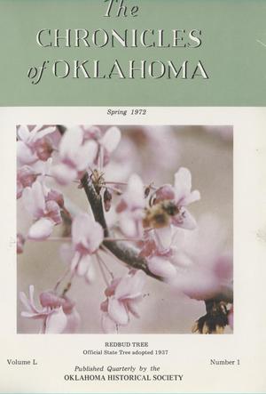 Primary view of object titled 'Chronicles of Oklahoma, Volume 50, Number 1, Spring 1972'.