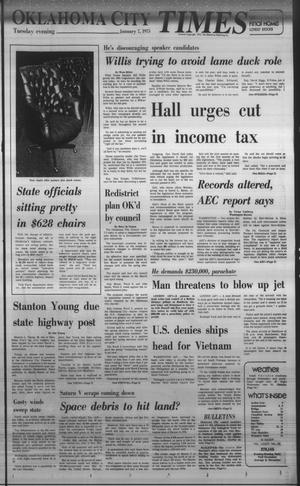 Oklahoma City Times (Oklahoma City, Okla.), Vol. 55, No. 275, Ed. 1 Tuesday, January 7, 1975