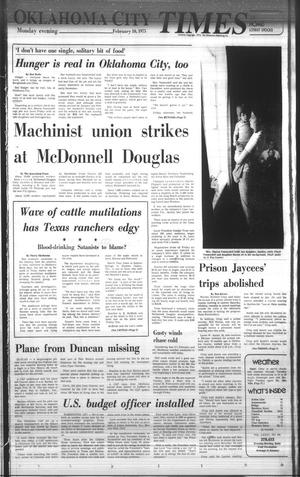 Oklahoma City Times (Oklahoma City, Okla.), Vol. 55, No. 304, Ed. 2 Monday, February 10, 1975