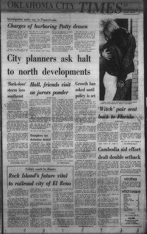 Primary view of object titled 'Oklahoma City Times (Oklahoma City, Okla.), Vol. 56, No. 18, Ed. 1 Thursday, March 13, 1975'.