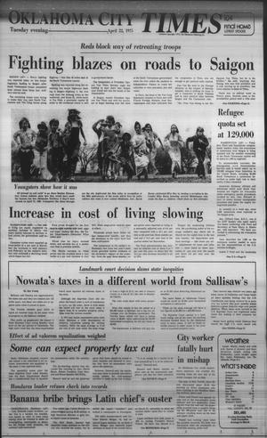 Oklahoma City Times (Oklahoma City, Okla.), Vol. 56, No. 52, Ed. 1 Tuesday, April 22, 1975