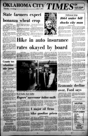 Oklahoma City Times (Oklahoma City, Okla.), Vol. 56, No. 112, Ed. 1 Tuesday, July 1, 1975