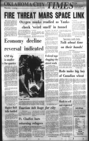 Primary view of object titled 'Oklahoma City Times (Oklahoma City, Okla.), Vol. 56, No. 126, Ed. 1 Thursday, July 17, 1975'.