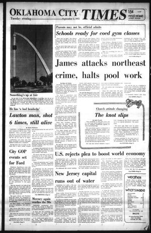 Oklahoma City Times (Oklahoma City, Okla.), Vol. 86, No. 166, Ed. 1 Tuesday, September 2, 1975