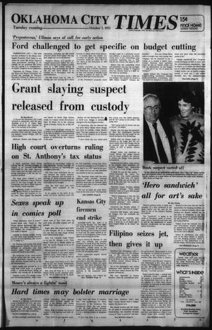 Oklahoma City Times (Oklahoma City, Okla.), Vol. 86, No. 196, Ed. 1 Tuesday, October 7, 1975