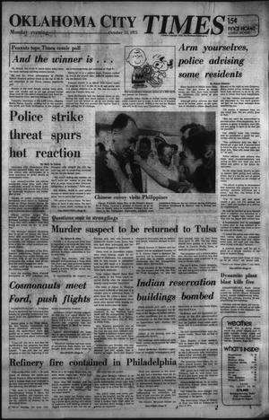 Oklahoma City Times (Oklahoma City, Okla.), Vol. 86, No. 201, Ed. 1 Monday, October 13, 1975