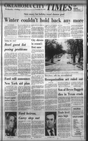 Oklahoma City Times (Oklahoma City, Okla.), Vol. 86, No. 239, Ed. 2 Wednesday, November 26, 1975