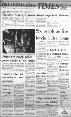 Primary view of object titled 'Oklahoma City Times (Oklahoma City, Okla.), Vol. 56, No. 257, Ed. 1 Wednesday, December 17, 1975'.
