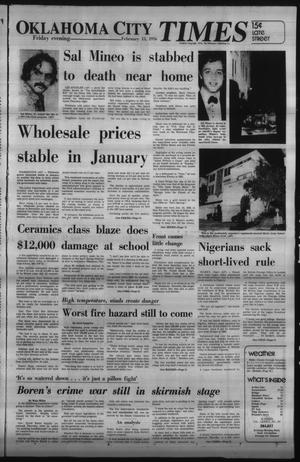 Oklahoma City Times (Oklahoma City, Okla.), Vol. 86, No. 307, Ed. 2 Friday, February 13, 1976